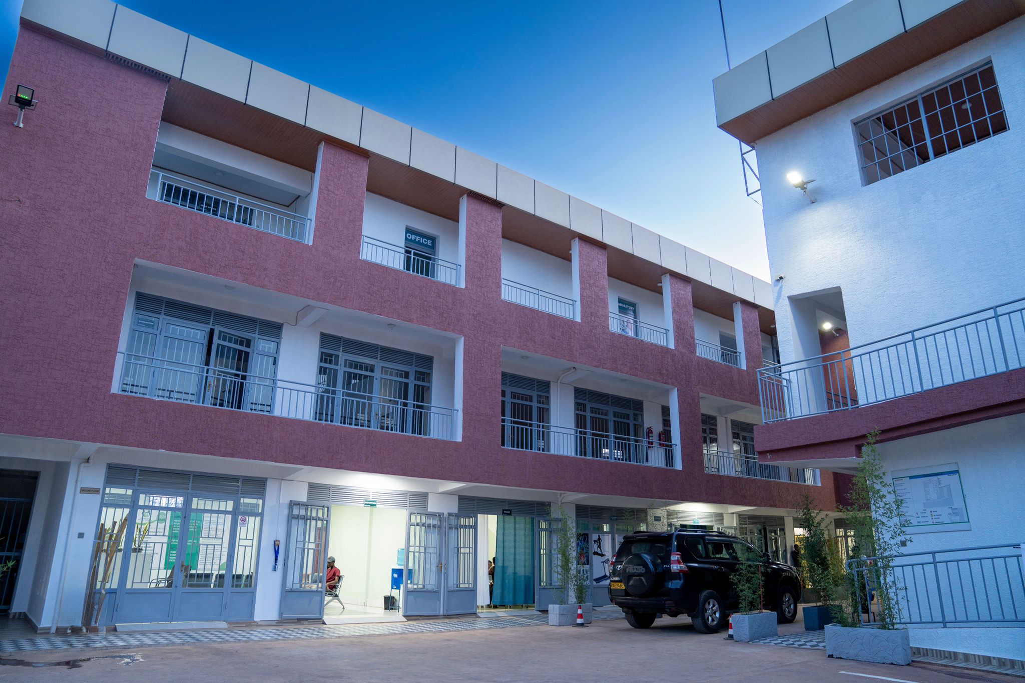 Modern medical facility